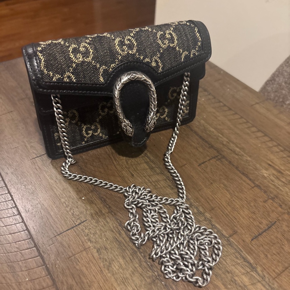 Gucci Black and Brown Mini Bag. LIKE NEW - Picture 2 of 6